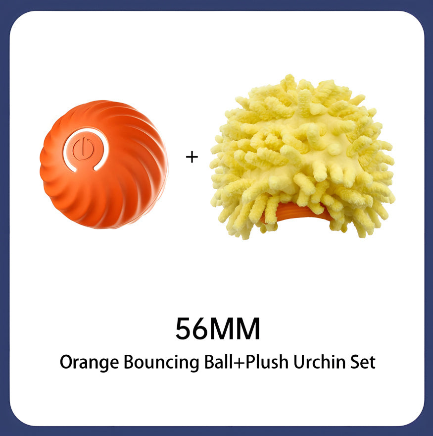 Interactive Bouncing Dog Ball – Smart, Self-Moving & USB Rechargeable Toy