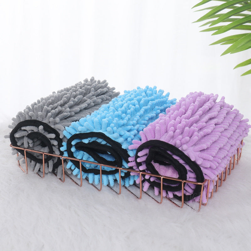 Super Absorbent Pet Bath Towel – Quick-Dry Microfiber for Dogs & Cats