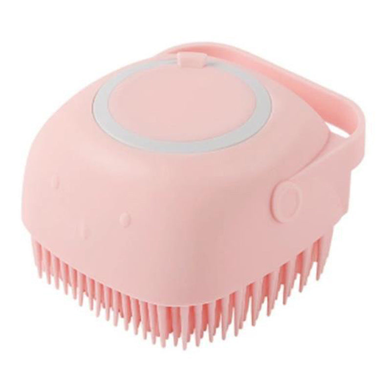 Silicone Pet Grooming Glove – Massage & Shampoo Brush for Dogs & Cats