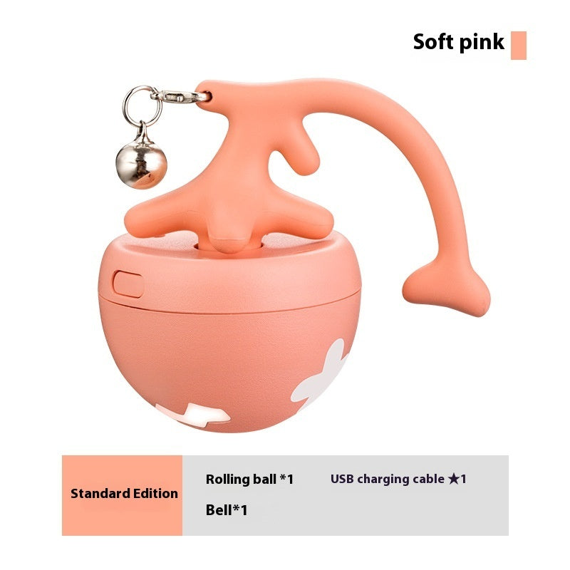 Smart Rolling Cat Toy Ball – USB Rechargeable Self-Play Motion Toy