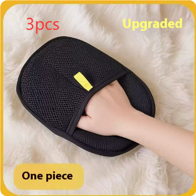 Pet Grooming Glove – Hair Remover & Deshedding Mitt for Dogs & Cats