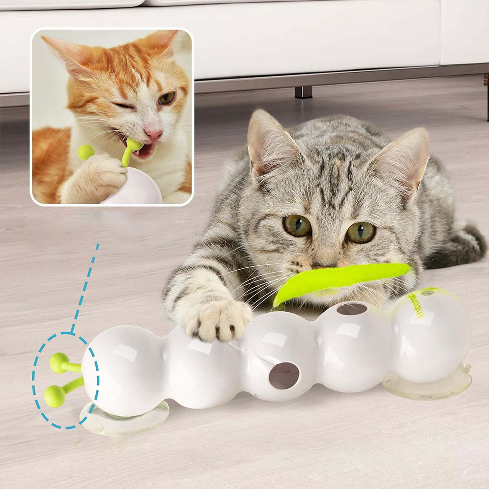 Interactive Cat Toy – Motion-Activated Smart Teaser with Rechargeable Tail