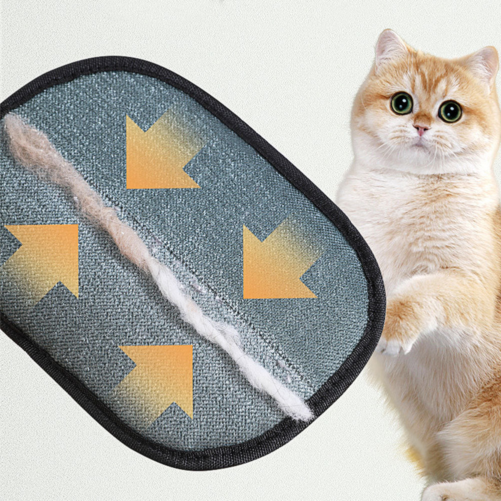 Pet Grooming Glove – Hair Remover & Deshedding Mitt for Dogs & Cats