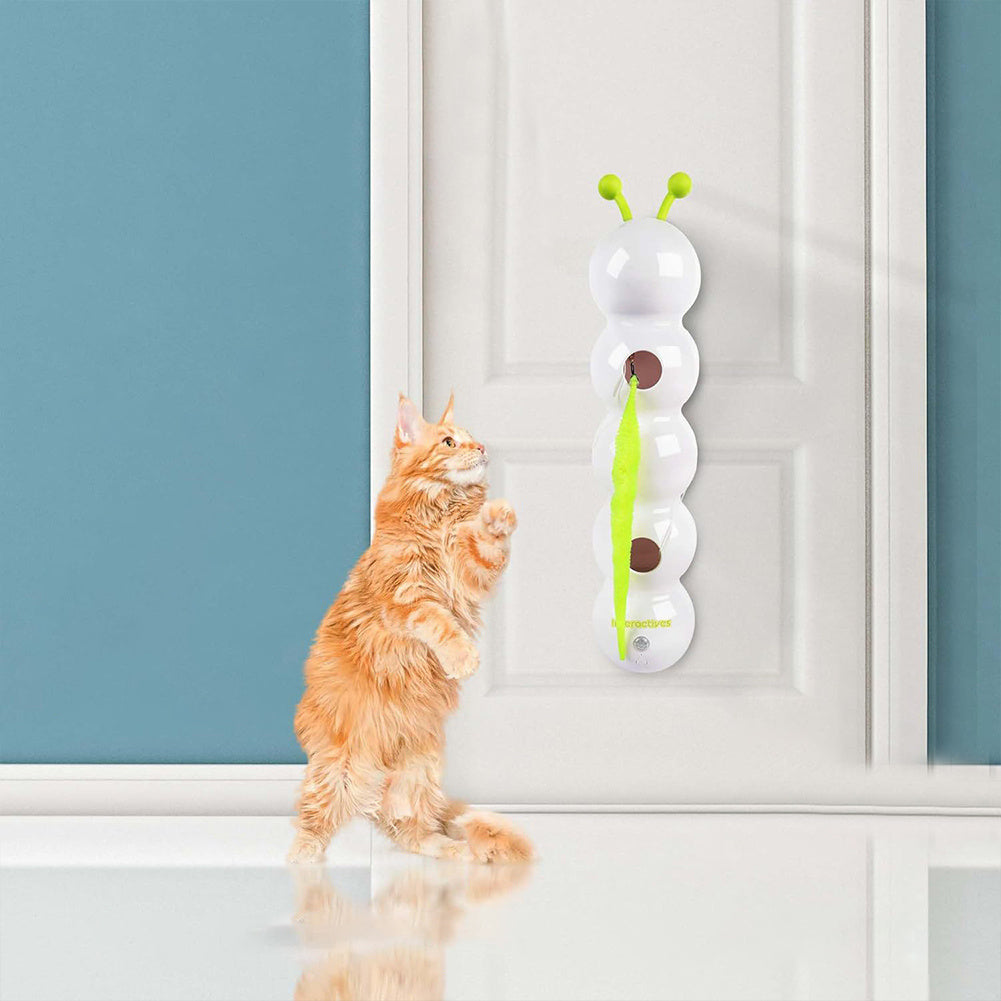 Interactive Cat Toy – Motion-Activated Smart Teaser with Rechargeable Tail