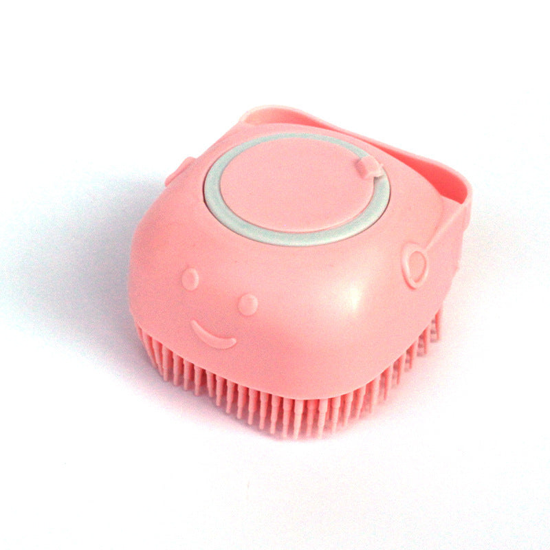 Silicone Pet Grooming Glove – Massage & Shampoo Brush for Dogs & Cats