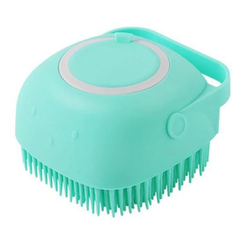 Silicone Pet Grooming Glove – Massage & Shampoo Brush for Dogs & Cats