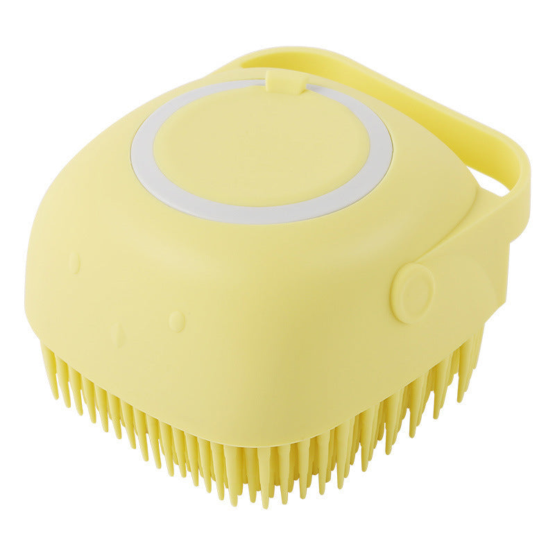 Silicone Pet Grooming Glove – Massage & Shampoo Brush for Dogs & Cats