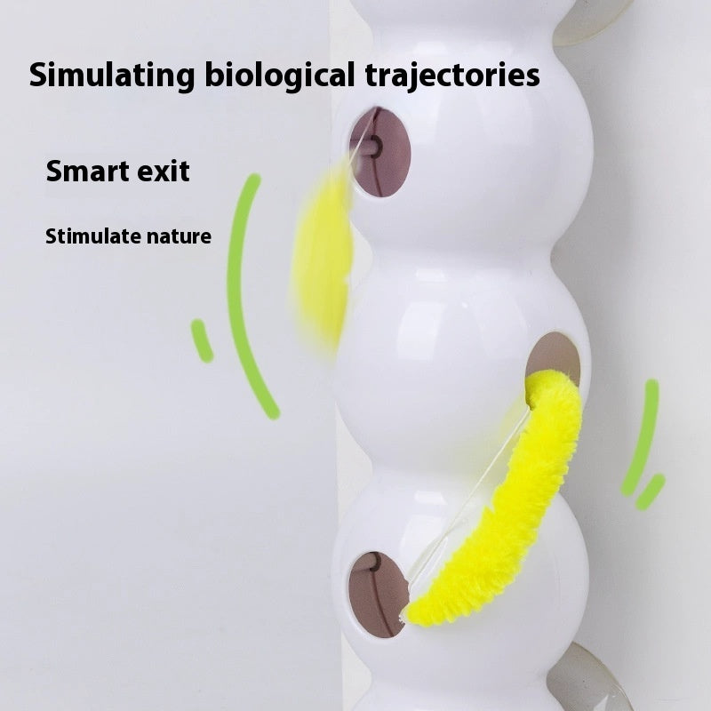 Interactive Cat Toy – Motion-Activated Smart Teaser with Rechargeable Tail