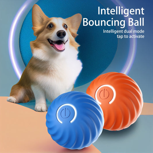 Interactive Bouncing Dog Ball – Smart, Self-Moving & USB Rechargeable Toy