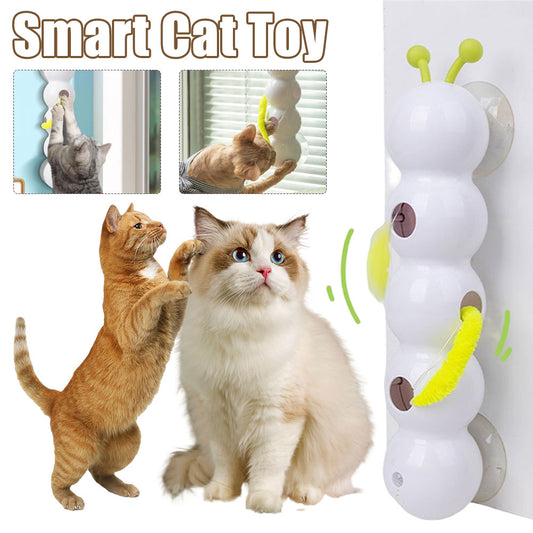Interactive Cat Toy – Motion-Activated Smart Teaser with Rechargeable Tail